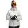 Snowboardjacke Grau/Weiß XL