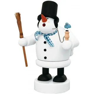 Räuchermann Schneemann mit Zylinder BxTxH= 13x10x20cm NEU Rauchen Rauchfigur