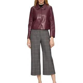 s.Oliver BLACK LABEL Damen 2156096 Jacke Lederimitat, 4907, 40