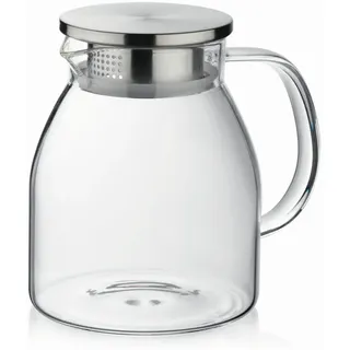 Kela Krug , Transparent , Glas , 1,2 l , 17 cm , Geschirr, Kannen & Karaffen, Wasserkaraffen & Krüge