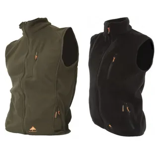 ALPENHEAT Firevest - beheizte Fleeceweste - schwarz - S