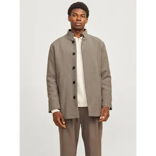 JACK & JONES Wolljacke »JJEHARRISON WOOL JACKET SN«, beige