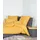 Mako-Satin Unifarben Gelb 155 x 220 cm + 80 x 80 cm