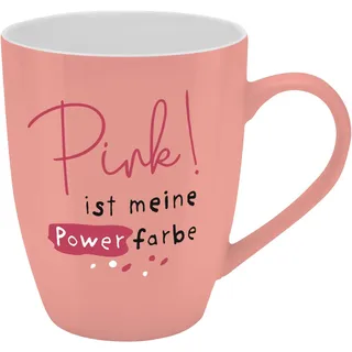h:)ppy life Becher mit Motiv 0,35 l Mehrfarbig