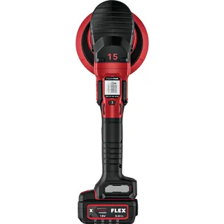 Flex Akku-Exzenterpolierer mit Freilauf 18 V XCE 8 150 18-EC Set