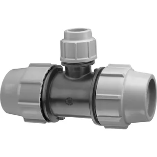 Plasson-T-Stück 90° Nr. 7340 -  63 x 40 x 63 / 2 x 5/4 x 2