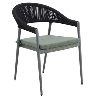 MWH Camarillo Gartensessel Aluminium/Rope