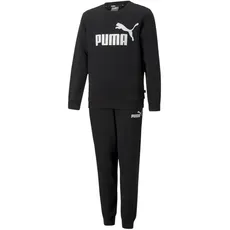 Bild von Puma, Jungen, Pyjama, No.1 Logo Sweat Suit FL B, Schwarz, (92)