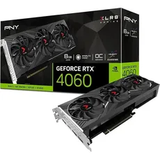 PNY Karta graficzna PNY GeForce RTX 4060 XLR8 Gaming Verto Epic-X RGB OC 8GB GDDR6 (VCG40608TFXXPB1-O) (8 GB), Grafikkarte