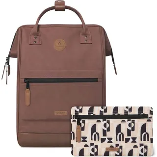 Cabaia Adventurer Vegan Nubuck Rucksack Carcassonne braun