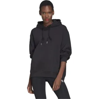 adidas Adicolor Oversize Hoodie HC7104, Damen, Sweatshirts, Schwarz, Größe: 38 - Schwarz