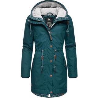 Ragwear Winterjacke »Winterjacke YM-Canny mit Kapuze stylischer Damen Kurzmantel Parka mit Kapuze, grün