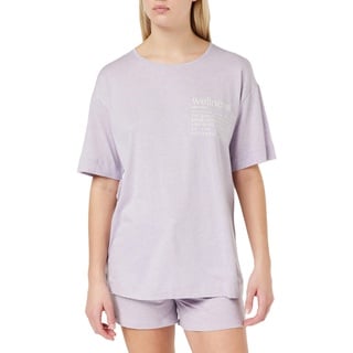 Triumph Damen Sets PSK 10 CO/MD Pajama Set, Violet - Light Combination, 40