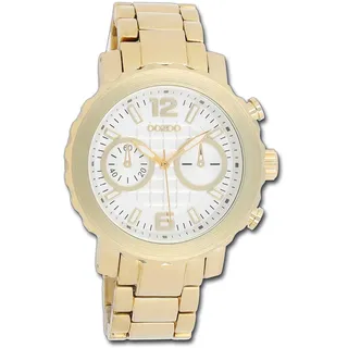 Oozoo Herren Armbanduhr Vintage Series Analog Metall gold UOC5747A