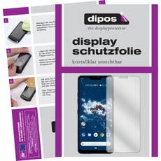 Dipos Displayschutzfolie Crystalclear (6 Stück, LG X5 Android One), Smartphone Schutzfolie