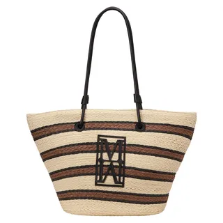 Marc O'Polo Schultertasche Jana Shopper Light Raffia creme - Beige