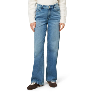 Webhose ZERO "Jeans Style Witney hell 32 Inch", Damen, Gr. 42, EURO, blau (blau denim), Obermaterial: 94% Baumwolle CO. 5% Elastomultiester ELE. 1% Lyocell CLY., Hosen Webhose