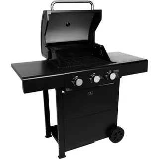 BERLINGERHAUS Gasgrill Outdoor 3 Brenner BH-8604 - Schwarz