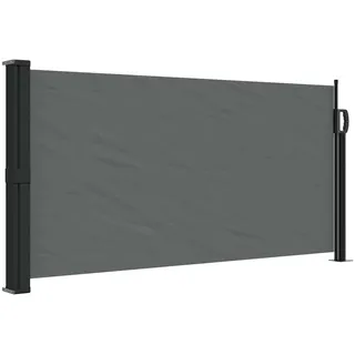 vidaXL Seitenmarkise 100 x 500 cm Anthrazit Polyester
