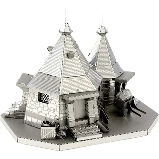 Metal Earth 3D Metallbausatz Harry Potter Hagrid ́s Hut ab 14 Jahre | Präzise lasergeschnittene Metallteile zum Zusammenstecken ohne Klebstoff. Detailreiche Modelle mit bebilderter Bauanleitung