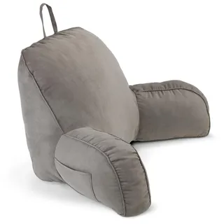 Maximex Rückenkissen 76 x 40 cm Grau