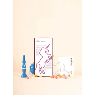 The Line - Einhorn - Wanddeko Silhouette