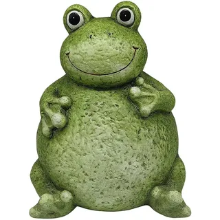 Deko-Figur Frosch 29 cm Grün