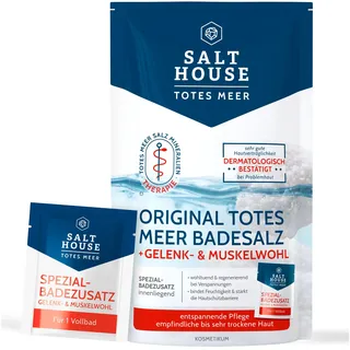 Salthouse Totes Meer Therapie Badesalz 400 g + 20 ml