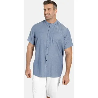 Charles Colby Kurzarmhemd »Doppelpack Hemd DUKE CARREY«, blau