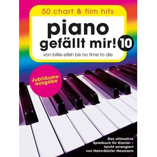 Bild Piano gefällt mir! 10 - 50 Chart und Film Hits