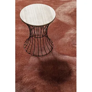 Homie Living Sienna Hochflorteppich 70 x 140 cm Braun
