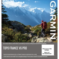 Garmin TOPO France v6 PRO, Montagne, microSD/SD card