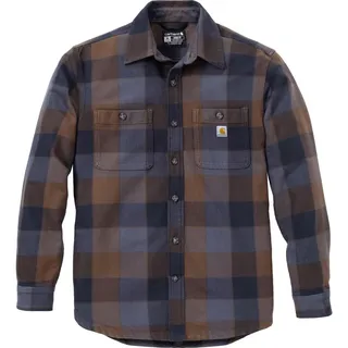 Carhartt Everett Loose LS Plaid Shirt navy (I26) M REG