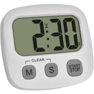 TFA Digitaler Kurzzeitmesser 38,2057,02 weiß