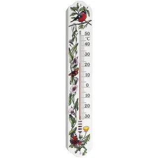 TFA Dostmann Analoges Innen-Außen-Thermometer Thermometer Weiß, Grün