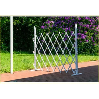 Dobar Faltbares Rankgitter Gr. L 160 x 35 cm Weiß