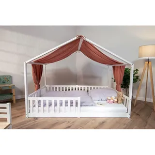 tiSsi Spielvorhang , Mokka , Textil , 200x120-140 cm , Schlafen, Babytextil-Kollektionen