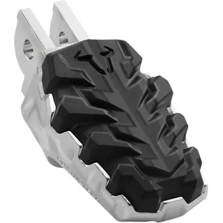 SW-Motech EVO Fußrasten Edelstahl verstellbar Silber/Schwarz
