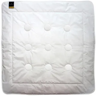 Billerbeck Kinderdecke Washplus 95 , Weiß , Textil , Füllung: Polyester, Hohlfaser , 80x80 cm , für Hausstauballergiker geeignet, strapazierfähig, weich und anschmiegsam, formstabil, pflegeleicht, hygienisch, waschbar bis 95°C , Schlafen, Babybettausstattung, Babydecken & Babykissen, Babydecken