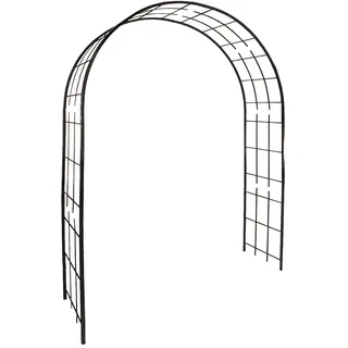 Louis Mühle 3006 Rosenbogen für Kletterpflanzen Metall Eisen antik 180 x 50 x 250 cm, Fer vieilli