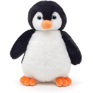 Uni-Toys - Pinguin mit Glitzeraugen - superweich - 22 cm (Höhe) - Plüsch-Vogel - Plüschtier, Kuscheltier