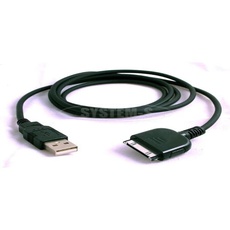 System-S USB Kabel Daten LadeKabel für Sandisk Sansa Fuze