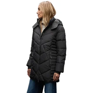 Street One Damen Steppjacke in Midi-Länge