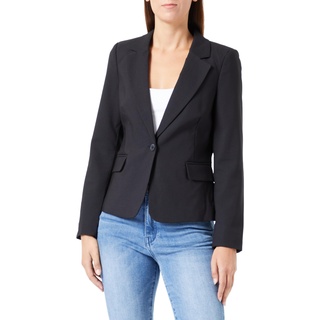 Vero Moda Damen VMMIRA LS Fitted Blazer, Black, 46