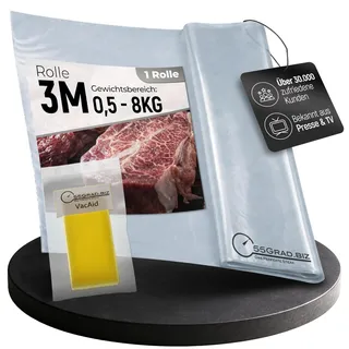 55Grad® Reifebeutel Dry Aged Beef 3 Meter Rolle