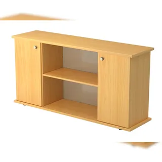 Hammerbacher Sideboard Aktenschrank 166,1 x 44,8 x 84 cm Buche