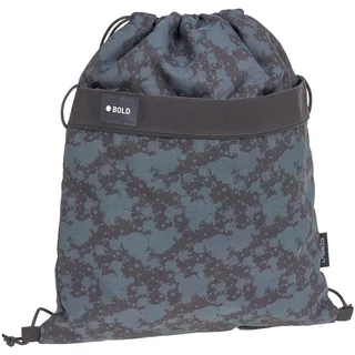 Lässig BOLD Lässig Turnbeutel Sportbeutel mit Rucksackfunktion/School String Bag Bold spots blue