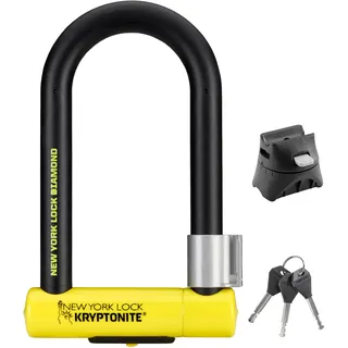 Kryptonite New York Diamond Bügelschloss – Black – One Size