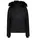 Woman Jacket Zip Hood nero 36
