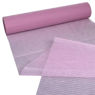 Deko AS GmbH Streifenorganza Tischband - rosa - 28 cm x 15 m - 70 280 014
